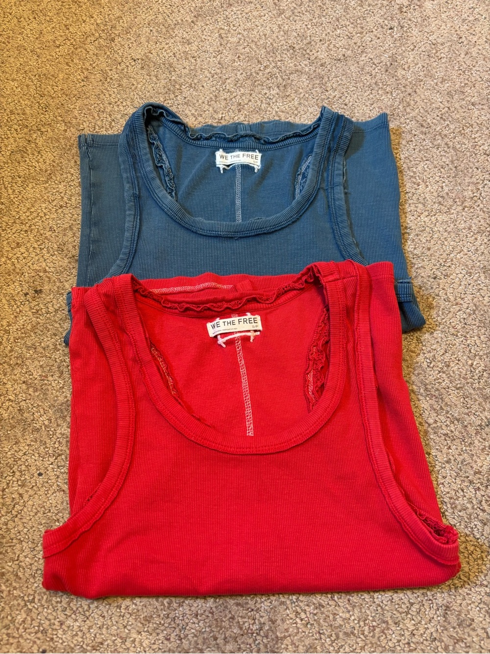 2 Free People Rowan Tank Tops - Picture 3 of 9